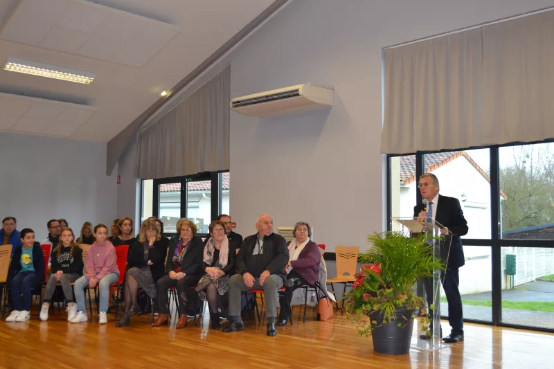 Cérémonie des voeux Mairie de Nieuil l'Espoir