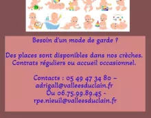 Besoin d'un mode de garde ?
